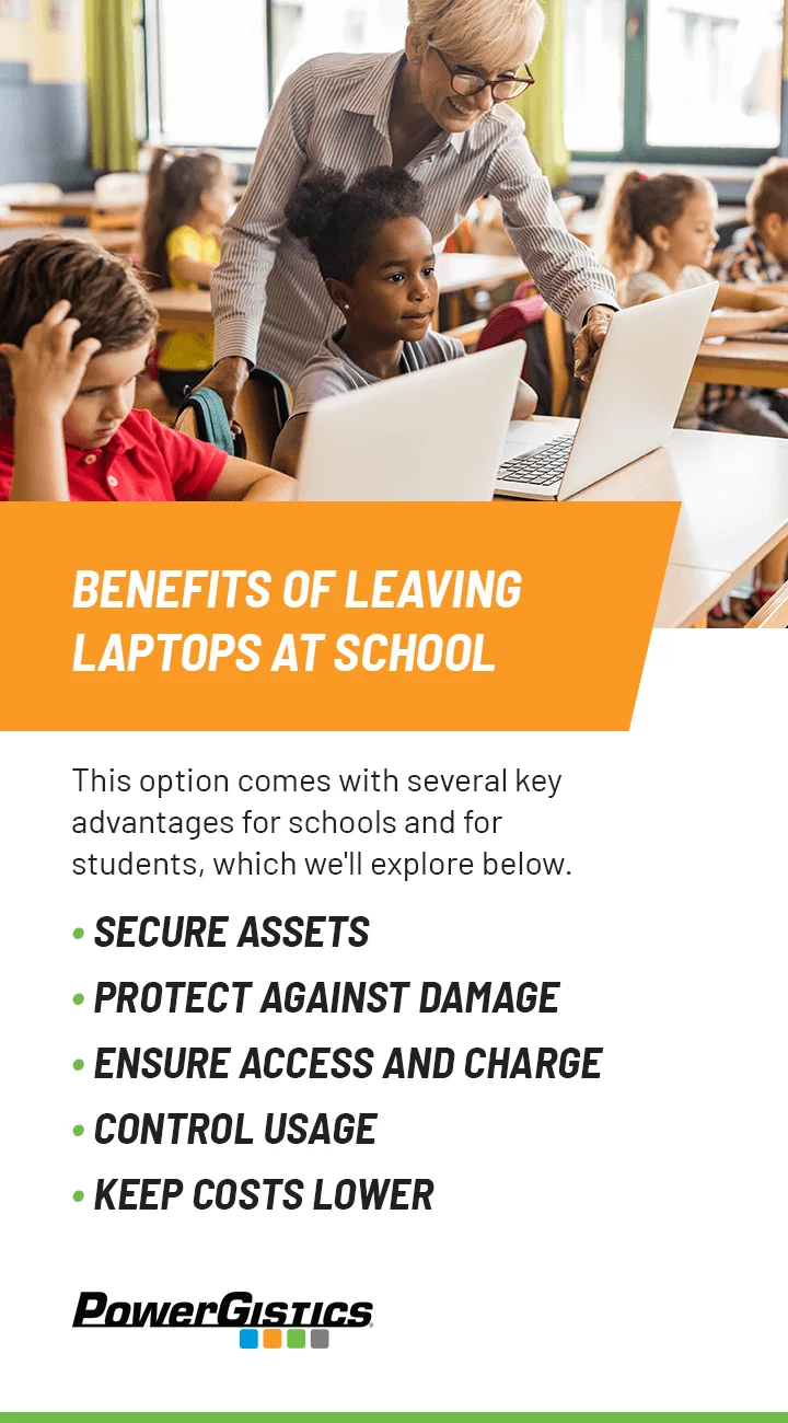 benefits of leaving laptops at school [list]