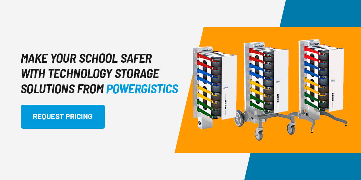 make school safer with technology storage solutions from PowerGistics