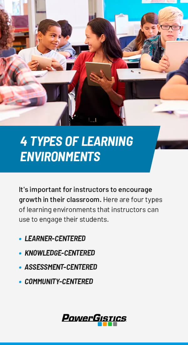 4 types of learning environments