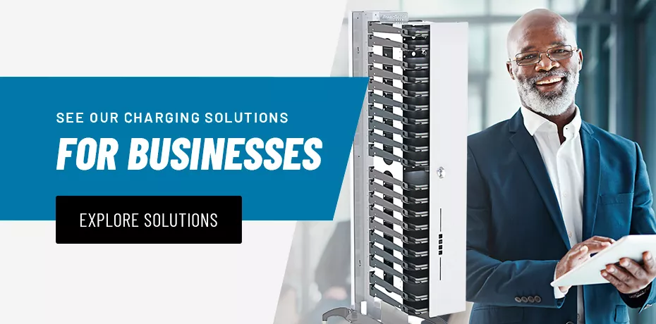 PowerGistics' device storage solutions for businesses