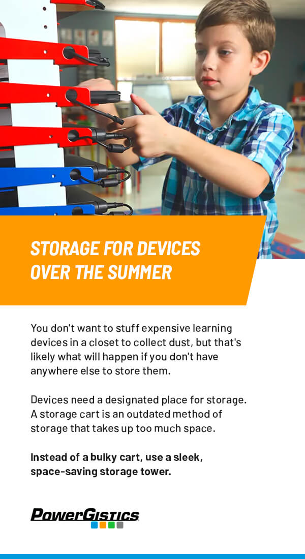Storage for Devices Over the Summer