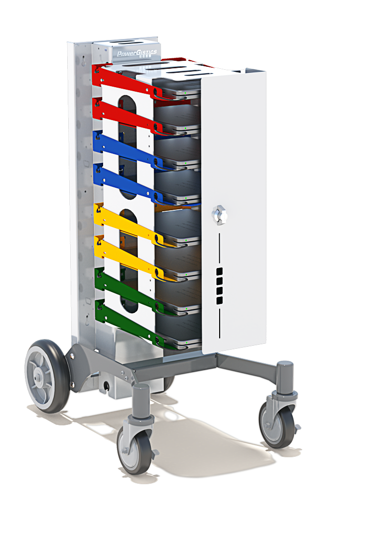 PowerGistics Core8 on Roller charging station