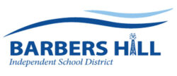 Image shows logo for Barbers Hill Independent School District.