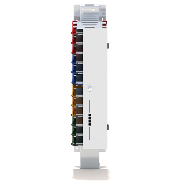 PowerGistics Core12 charging station front view