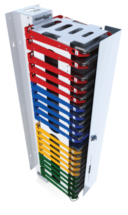 Image shows PowerGistics Core20 charging station